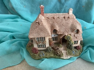 Lilliput Lane building ROYAL OAK INN 1988 English thatched roof pub no box