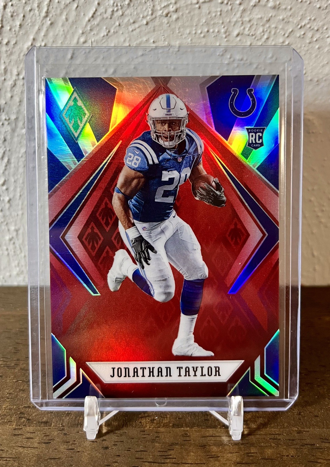 Jonathan Taylor 2020 Panini Phoenix #118 Red Prizm /299 SP RC Colts