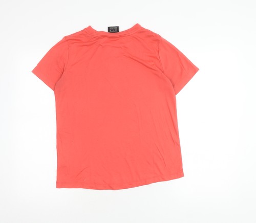 Camiseta básica Nike unisex roja S cuello redondo - Imagen 2 de 12