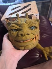 vintage 1987 Mattel BOGLINS Dwork w/ Cage BOX goblin MONSTER puppet toy