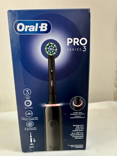 Oral-B Pro 3 3000 CrossAction Electric Toothbrush Black