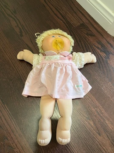 Vintage 1982 Cabbage Patch Kids Doll with Pacifier and original dress