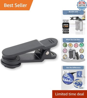 Transform Your Phone into a 120x Digital Microscope with MicroBrite Plus Adapter