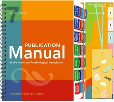 Durable Waterproof APA Manual 7th Edition Tab...