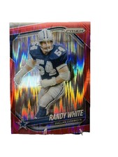 2025 Panini Prizm - Randy White #128 Red Flash Prizm