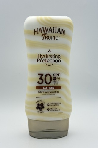 Hawaiian Tropic Hydrating Protection SPF30 Sun Lotion 180ml Water Resistant