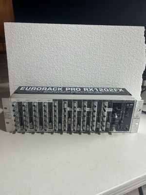 Behringer Eurorack Pro RX1202FX Rackmount Mixer with Effects Read Description