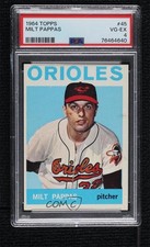 1964 Topps Milt Pappas #45 PSA 4 0q4x