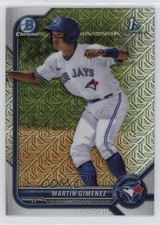 2022 Bowman Chrome Prospects Mega Box Mojo Refractor Martin Gimenez #BCP-97 6u5