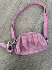 Kipling Mini Crossbody Bag In Pink with Monkeys NWOT