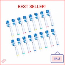 Replacement Brush Heads Compatible with Oral B- Double Clean Design, Double Clea
