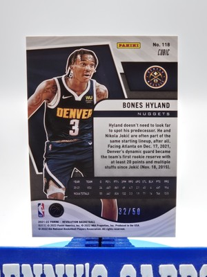 2021-22 Panini Revolution Basketball Blue Cubic Foil 32/50 RC