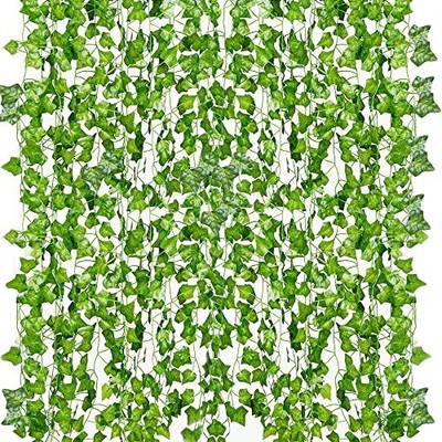 12 Pack 84 Feet Artificial Ivy Leaves Vines Garland Greenery
