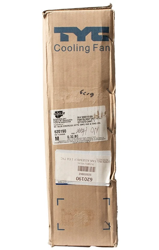 TYC Cooling Fan Assembly Fits 98-04 Dodge Intrepid Chrysler Concorde Part 620190 - Image 3 of 4