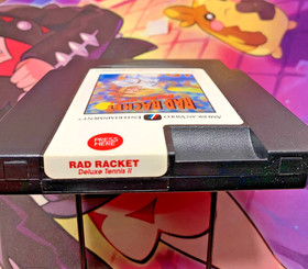 rad racket deluxe tennis ii nes cart only