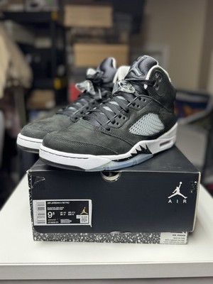 Jordan Air Jordan 5 Retro Oreo 2021 Black/Cool Grey/White CT4838-011 Suede Snea 