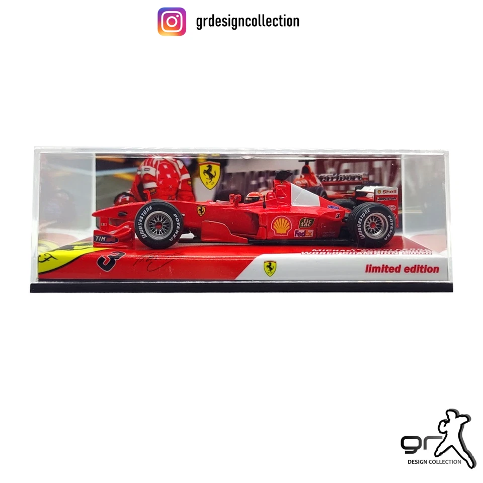 Michael Schumacher - Ferrari F2000 - F1 World Champion 2000 / HotWheels / 1:43 - Immagine 2 di 4