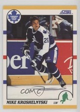 1990-91 Score Rookie & Traded Mike Krushelnyski #47T 06x7