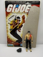 Vintage GI Joe QUICK KICK SILENT WEAPONS Action Figure Hasbro 1985
