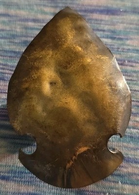 Vintage NIBCO Handmade Folk Art Indian Arrowhead Copper Ring (MIS1)