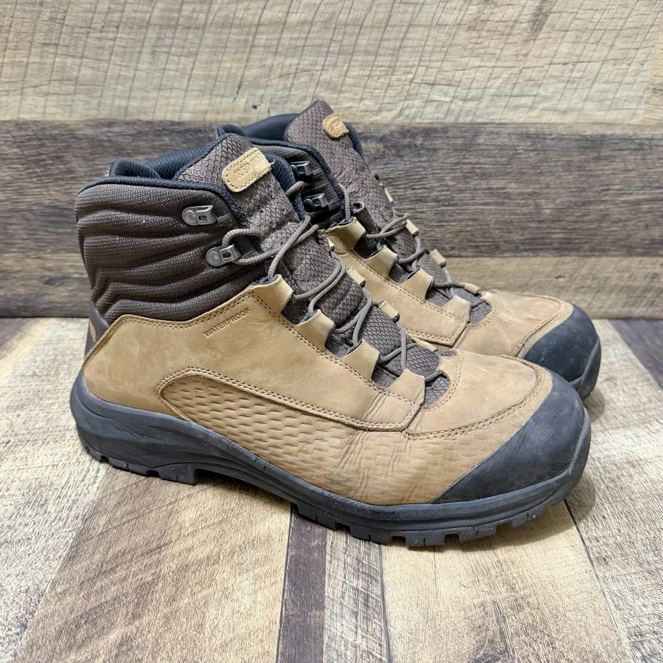 Botas de trabajo Red Wing Apex impermeables puntera de seguridad tostadas negras talla 11,5 Foto 2 de 4