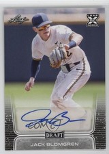 2020 Leaf Draft Auto Jack Blomgren #BA-JB2 Auto 05k6