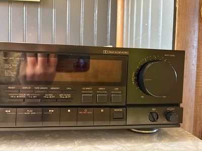 Vintage JVC TD-V621 Stereo Cassette 3 Head Tape Deck Japan