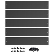Rack Blank Panels for 19 Server, Network AV Racks Steel Filler Plate 1...