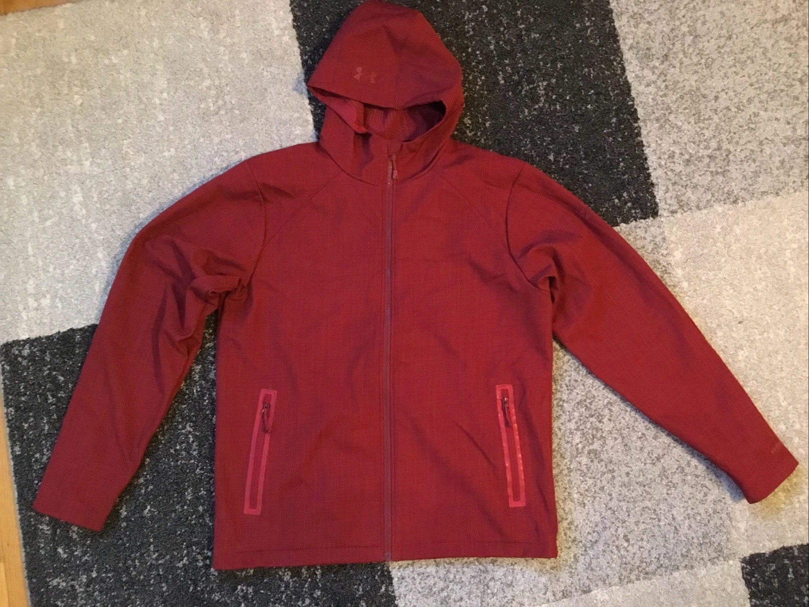 Vintage UA Storm Under Armor Fall Winter Rain Jacket Size L Large