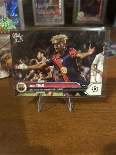 LAMINE YAMAL (RC), 2025 Topps UEFA #148 - FC BARCELONA - FIFA SPAIN