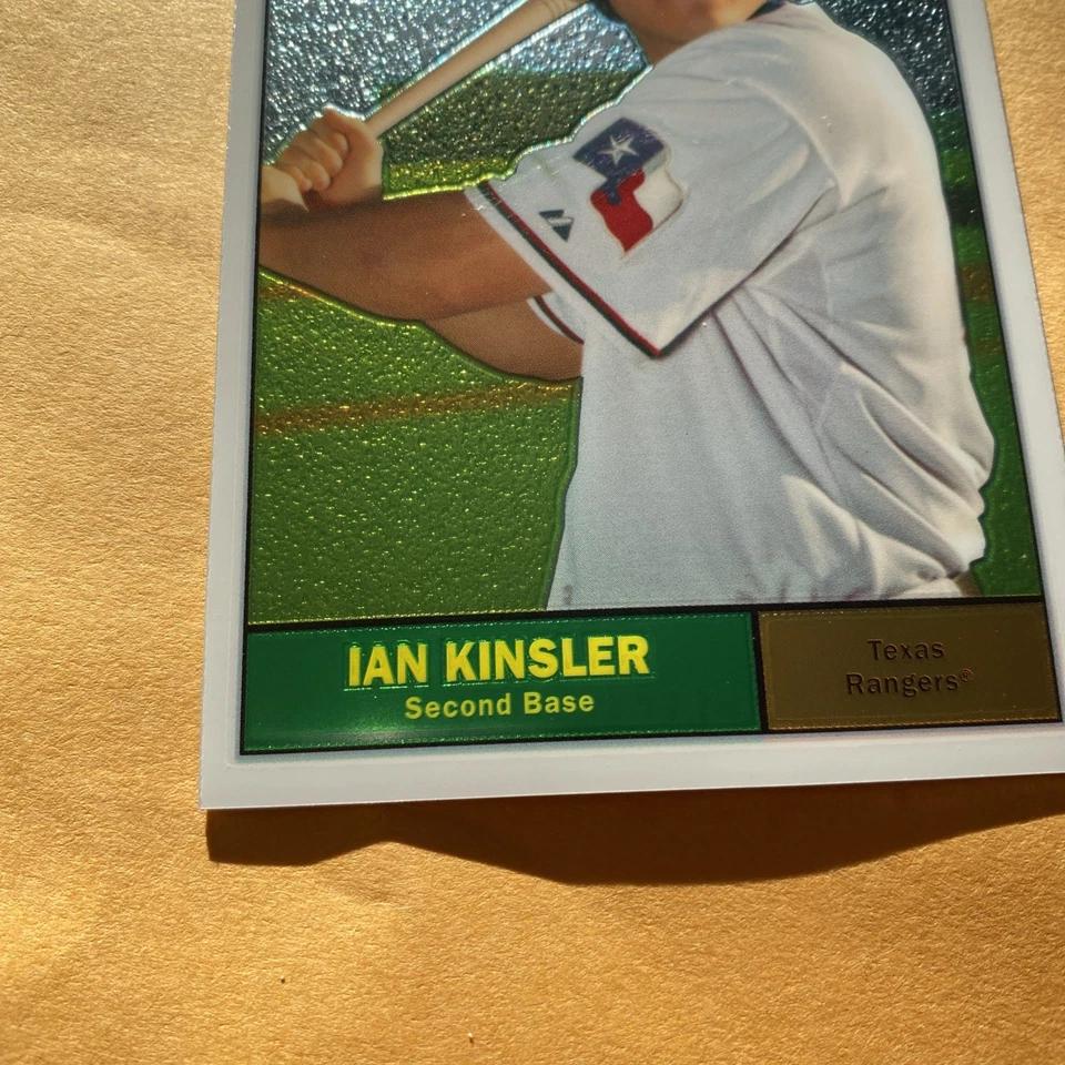 2010 Topps Heritage - Chrome Ian Kinsler #C65 /1961 - Image 2 of 4