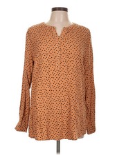 Amazon Essentials Women Orange Casual Dress L