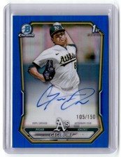 Gage Jump 2026 Bowman Chrome True Blue Refractor Auto /150 1st Bowman #CPA-GJ