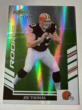 2007 Score Select Joe Thomas Rookie Foil /599 RC Browns #355