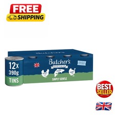 Nutritious Wet Loaf Dog Food Variety 12x390g - Chicken, Salmon & Turkey Flavors 4.49 per kilo