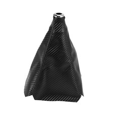 Shift Boot Cover Dust Proof Universal for Car Black Carbon