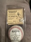 Cal Ripken Jr. Ironman Commemorative Baseball With Facsimile Signature, COA — photo 2