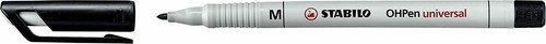 Stabilo Black OHPen Universal Surface Marker CD's Paper Wood Metal OHP Pens - Picture 7 of 7