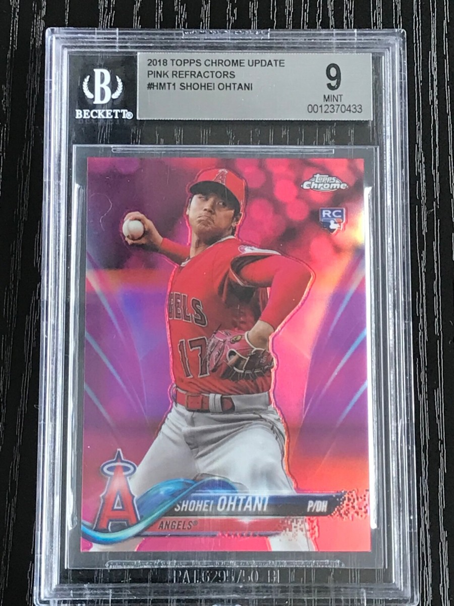 Topps - 大谷翔平　 2018 Topps Chrome update pink 2018 Topps Chrome Update Shohei Ohtani Rookie Debut Pink