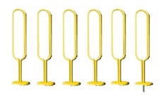 VK Modelle Haltestellenschild MABEG-FIS gelb 6/Set