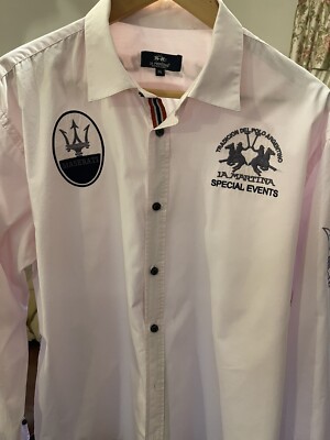 MASERATI LA MARTINA LONG SLEEVE SHIRT