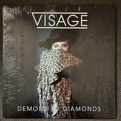 Visage Demons And Diamonds Blue Vinyl LP Mint