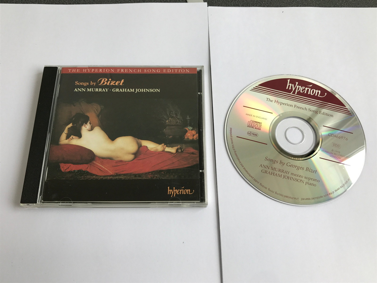 Bizet: Songs (The Hyperion French Song Edition)  CD - MINT -  034571169767