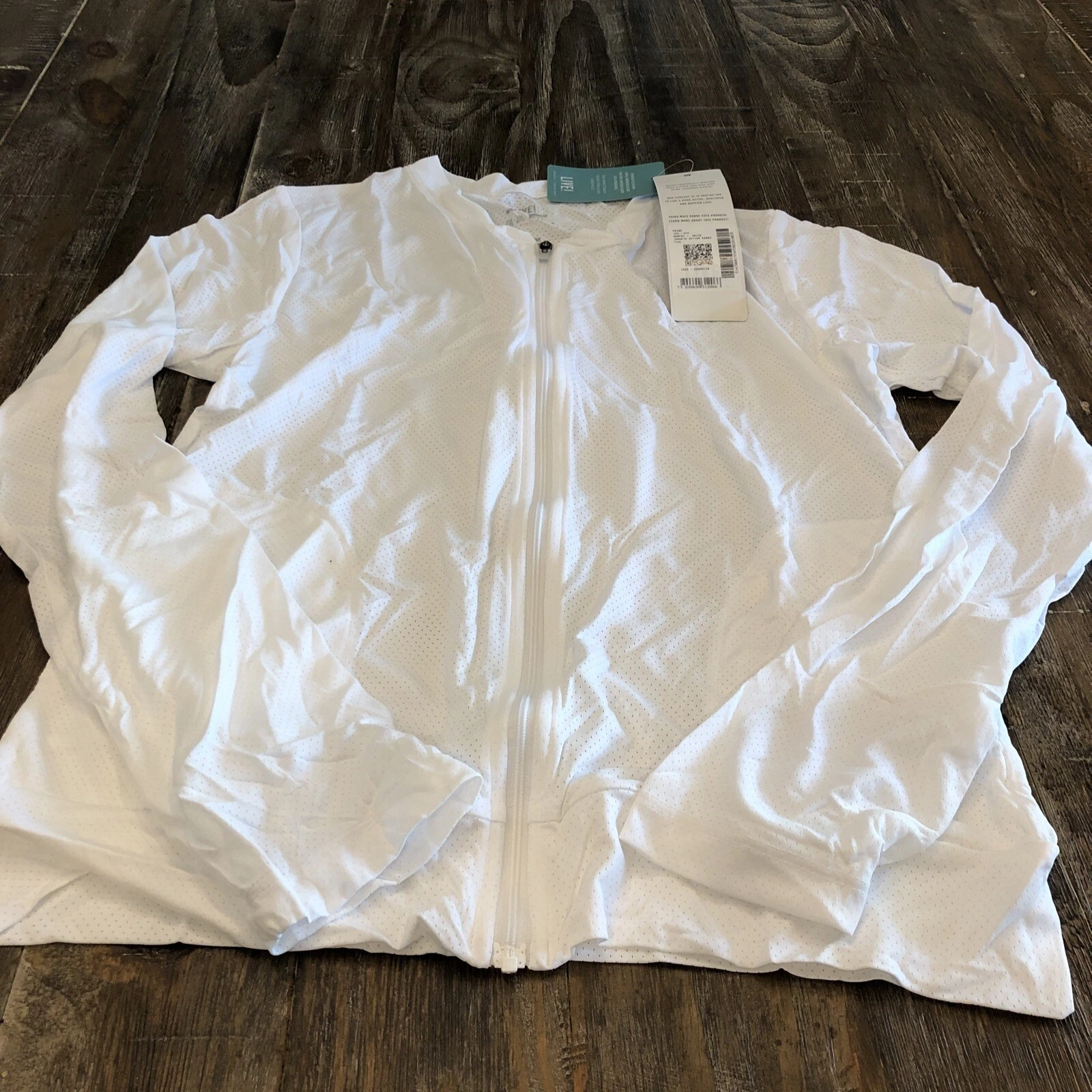 ESSENTIALS Giacca giacca Essential Action con cerniera superficie testurizzata taglia M