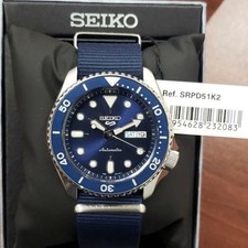 Seiko 5 Sports Blue Men's Watch - SRPD51K2 for sale online | eBay