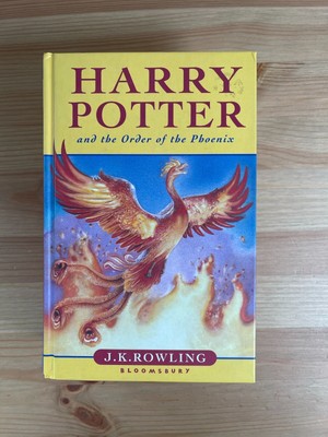 Harry Potter the Order of Phoenix First Edition 1st Print No Sleeve Cover Book