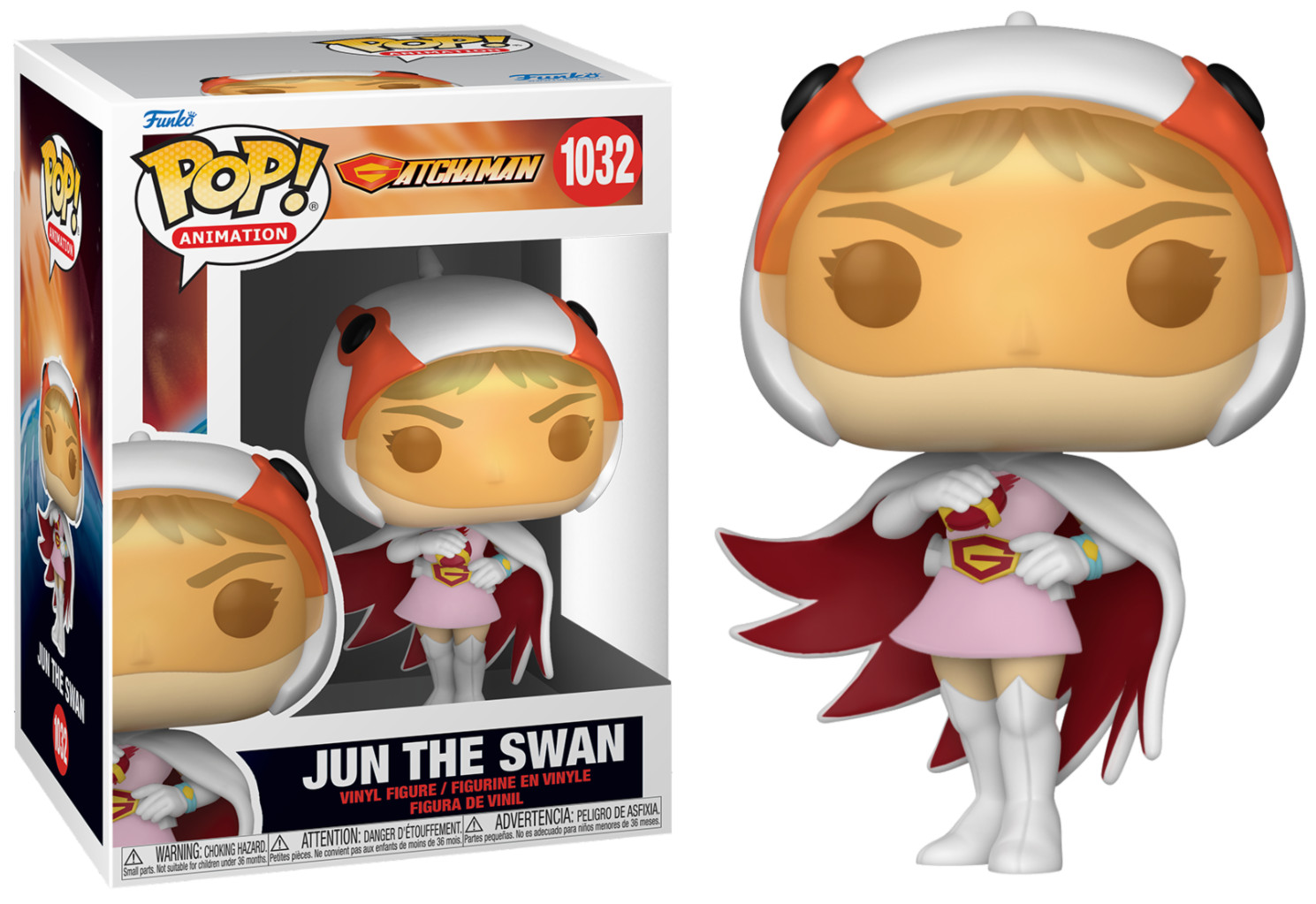Gatchaman - Jun The Swan Pop 10Cm Action Figure