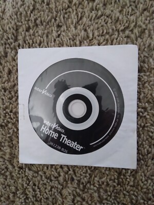 Intervideo Home Theater - PC Computer Software Program CD Rom - Vintage