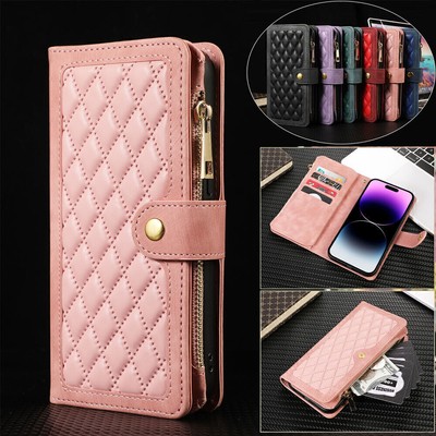 Leather Wallet Flip Case Cover For Samsung Galaxy S23 S22 S21 S20 FE S30 A54 A34