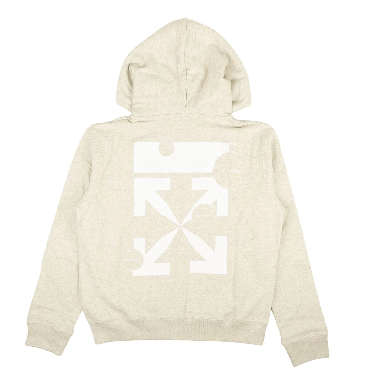 Off-White c/o Virgil Abloh 2020 Hand Logo Hoodie - Grey